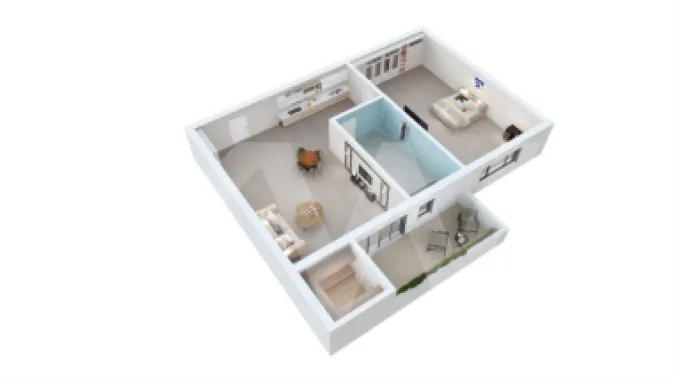 Apartament de vanzare in Sibiu - 2 camere - bloc nou, cu lift