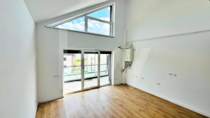 Apart. cu 2 cam. pe două nivele, cu logie. Vilă design modern în Cristian-Sibiu