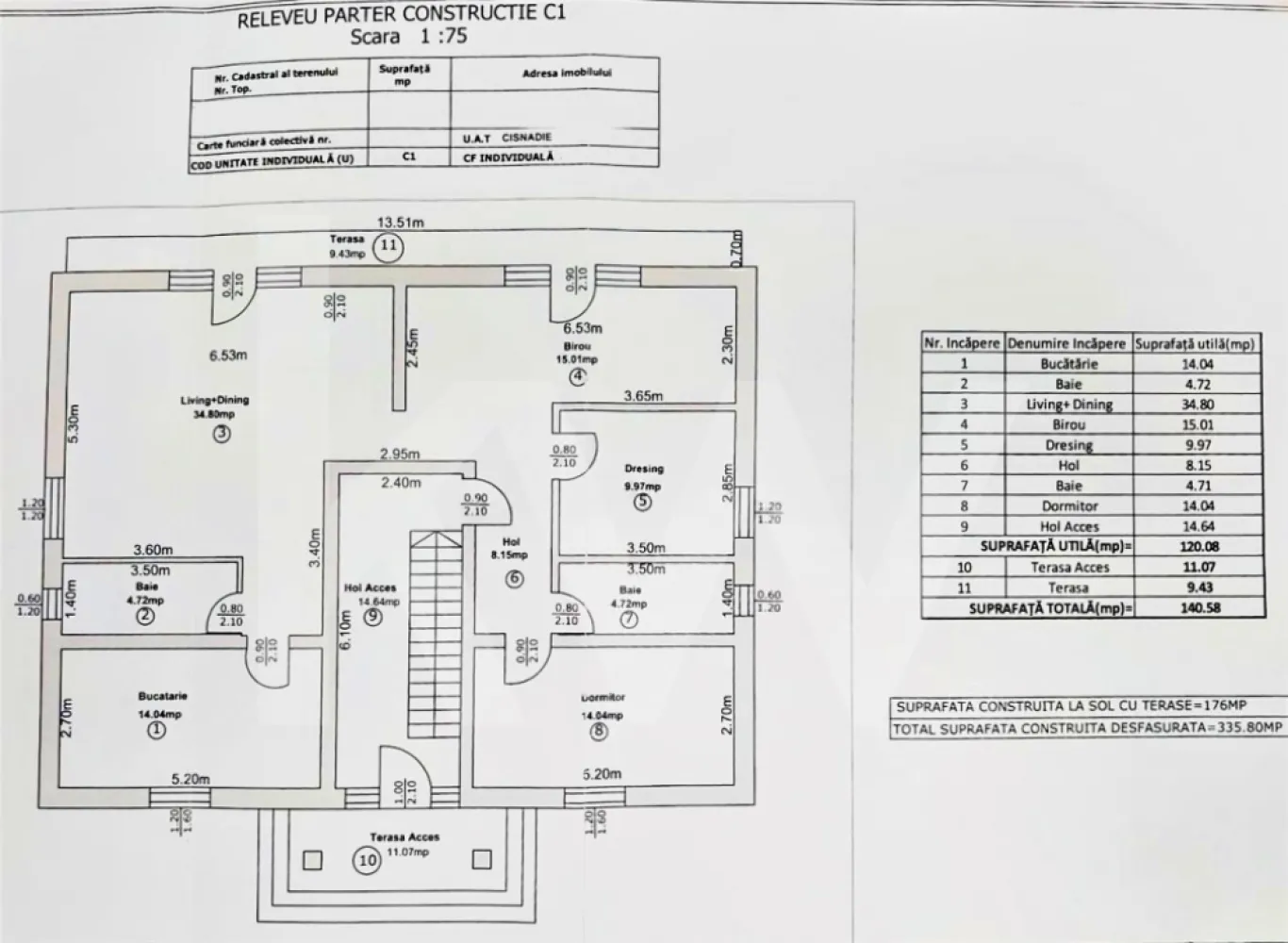 Casă mare cu teren generos – perfect împărțită pentru birouri sau 4 apartamente