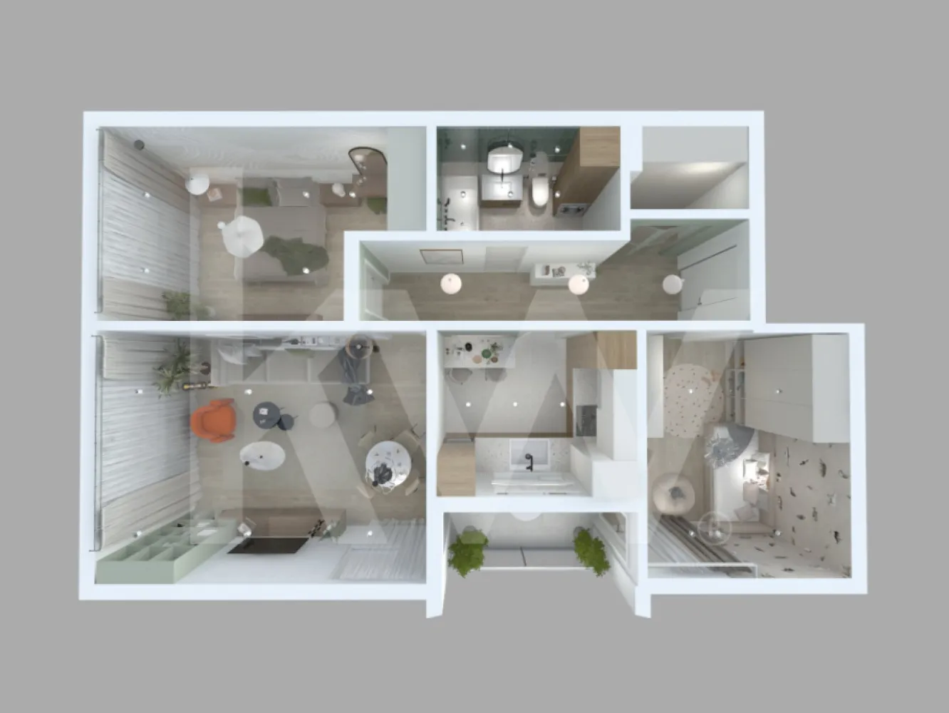 Apartament 3 camere 72,07 mp - Apartament 3 camere, spațiu pentru momentele care contează
Descopera acest apartament, cu o suprafata utila de 72,07 mp, gândit pentru familii care caută echilibru între funcționalitate și căldura unui adevărat acasă.
Livingul de 19.70 mp este inima casei , locul spațios, luminos, perfect pentru momente împreună. 
Bucătăria de 8.06 mp completează zona de zi cu un spațiu bine organizat pentru gătit și conectare.
Cele două dormitoare (13.47 mp și 11.65 mp) oferă intimitate și confort, fiecare fiind un refugiu personal.
Holul generos (8.13 mp), baia bine proporționată (4.66 mp) și spațiul de depozitare (2.30 mp) susțin un stil de viață ordonat și relaxat.
Balconul de 4.10 mp aduce un strop de natură și lumină în fiecare zi.
Un apartament în care spațiul devine locul în care cresc amintirile frumoase.