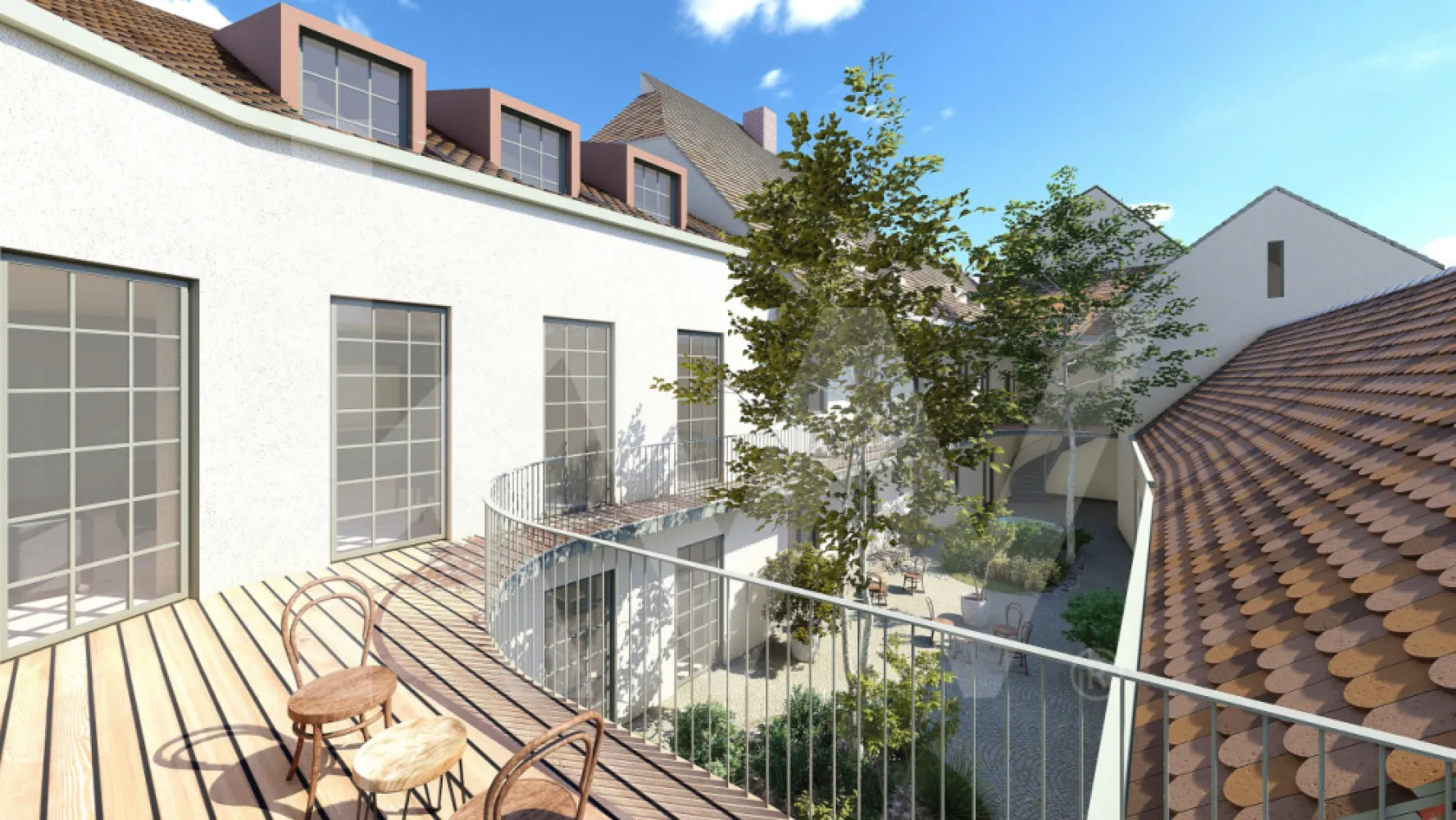 Apartament 2 camere | Et 1+ M | Curte si Terasa | ULTRACENTRAL - Apartamentul face parte dintr-un imobil format din 3 corpuri si un total de 11 apartamente, situat într-o zona cu farmec istoric, iar in momentul de fata fiind in renovare completa si consolidare, prețul afisat este pentru predare ”la alb”, pot fi predate atat in stadiul ”la alb” cat si ”la cheie” (la cerere). 

Planurile generoase si practice, creeaza un nivel ridicat de confort, in timp ce ferestrele din podea pana in tavan ofera multa lumina si atmosfera, iar tot etajul 1 beneficiaza de terasa comuna care deserveste si ca zona de acces in apartament. 

Apartamentele de la etajul 1 sunt dispuse pe 2 nivele, avand camere si la mansarda.

Toate amenajarile exterioare vor fi asigurate de catre dezvoltator, ”la cheie”, exact ca in imagini (in curte piatra cubica, spatii verzi, zona de biciclete, imobil izolat si finisat), specific acestui apartament la strada se amenajeaza cu obloane de lemn.

In completarea acestor beneficii, proiectul se remarca si prin accentul pus pe sustenabilitate si eficienta energetica, elemente tot mai importante pentru un stil de viata responsabil si conectat la nevoile viitorului.

Materialele utilizate in procesul de renovare si consolidare sunt atent alese pentru a reduce impactul asupra mediului, iar sistemele moderne de izolatie contribuie semnificativ la scaderea consumului de energie.

Folosirea pompelor de caldura in combinatie cu panouri fotovoltaice nu doar ca elimina necesitatea racordarii la gaz, dar transforma acest apartament intr-o locuinta independenta energetic, cu costuri de intretinere reduse.

Mai mult, designul atent al curtii interioare — cu spatii verzi generoase, zona pentru biciclete si terase ideale pentru relaxare — sustine ideea de trai sustenabil in mijlocul orasului, promovand mobilitatea alternativa si reconectarea cu natura.

Astfel, acest imobil nu este doar o locuinta, ci o declaratie de responsabilitate fata de mediu, fara a face compromisuri in ceea ce priveste confortul sau estetica.

Aceasta este oportunitatea perfecta pentru cei care isi doresc mai mult decat un simplu apartament — un camin eficient, elegant si construit pentru viitor.

Fie ca il alegi ”la alb” sau "la cheie”, pentru a-l personaliza dupa gustul tau, gata de mutat, acest apartament imbina farmecul unei zone istorice cu cele mai moderne solutii de locuire.

Programeaza o vizionare si descopera cum poate arata viitorul tau acasa!