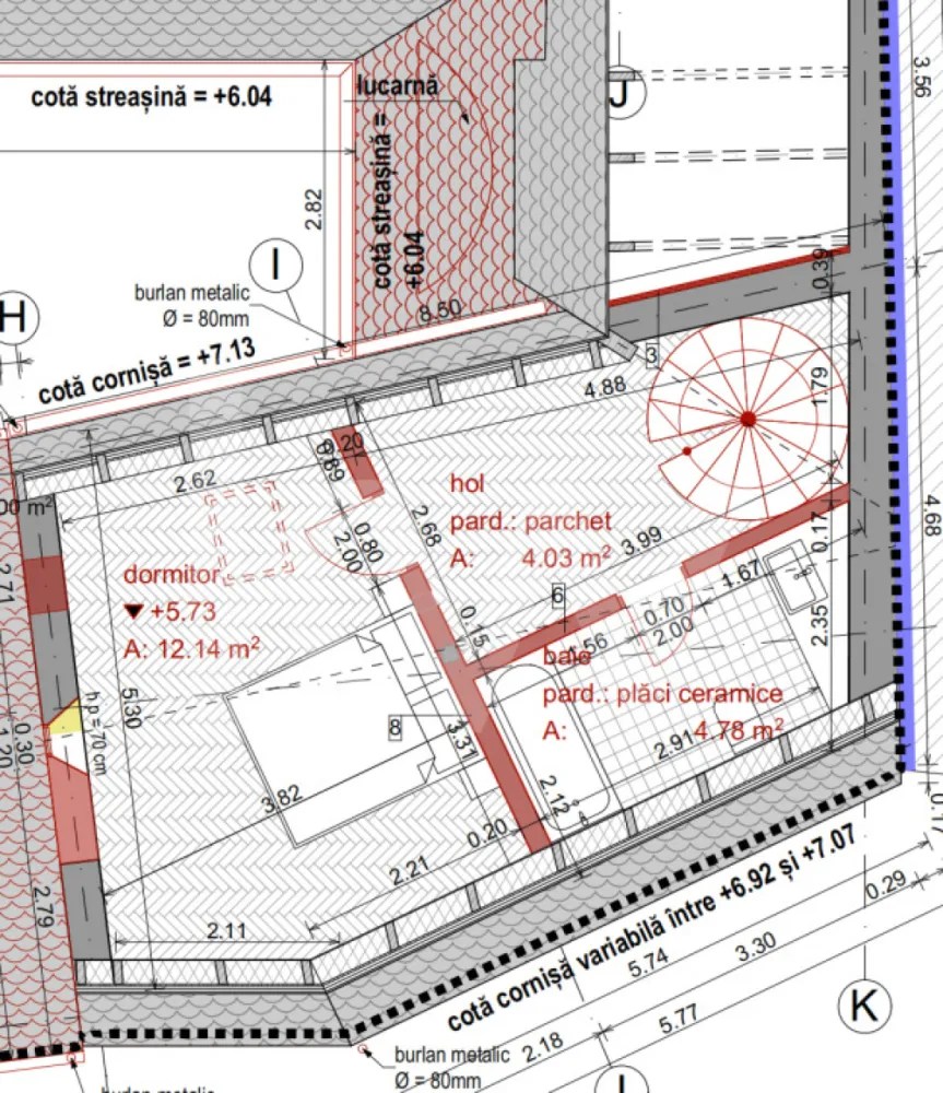 Apartament 2 camere | Et 1+ M | Curte si Terasa | ULTRACENTRAL