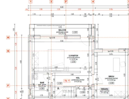 Casă Arhitecților – 82 mp utili, 170 mp curte, 2 locuri de parcare