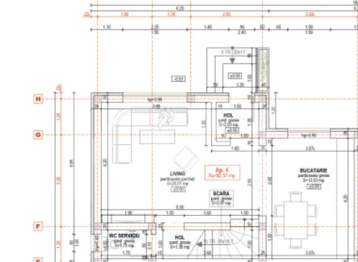 Casă Arhitecților – 82 mp utili, 170 mp curte, 2 locuri de parcare