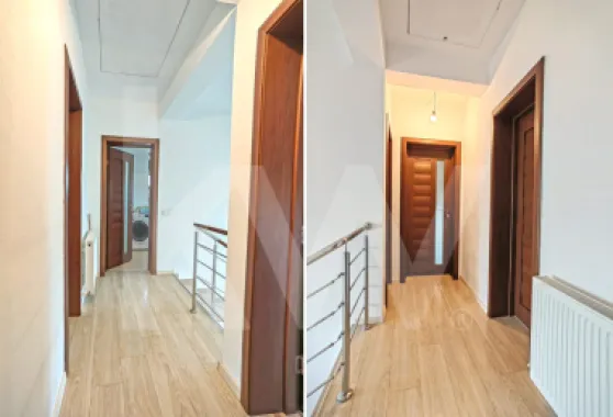 Casa individuala 5 camere finalizata mobilata Est Sibiu teren 372mp