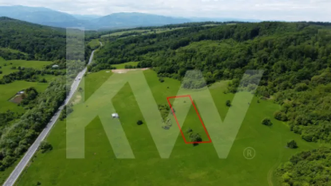 Teren de vânzare – 4.000 mp la intrare in Bradu, județul Sibiu