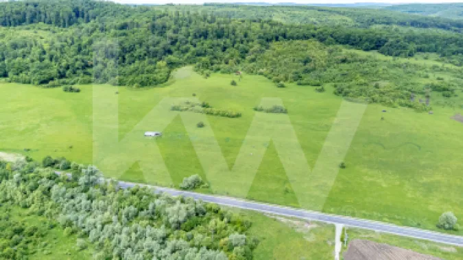Teren de vânzare – 4.000 mp la intrare in Bradu, județul Sibiu