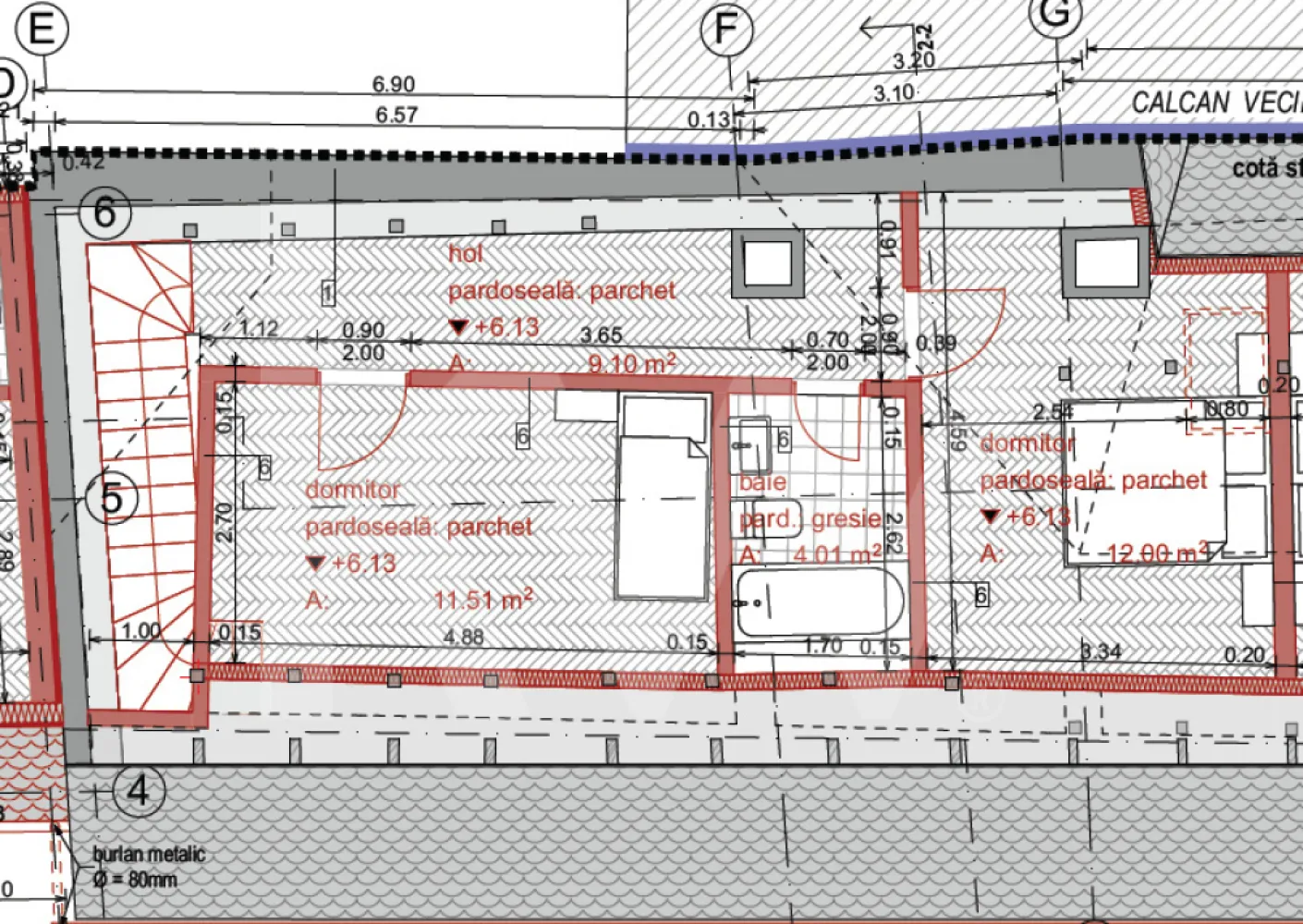 Apartament 3 camere | Etaj 1 + M | Curte | ULTRACENTRAL