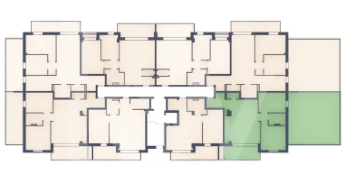 Apartament 3 camere, etaj 1, intabulare vara 2026