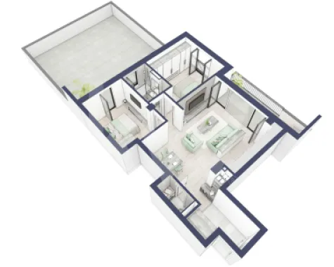 Apartament 3 camere, Parter, intabulare vara 2026