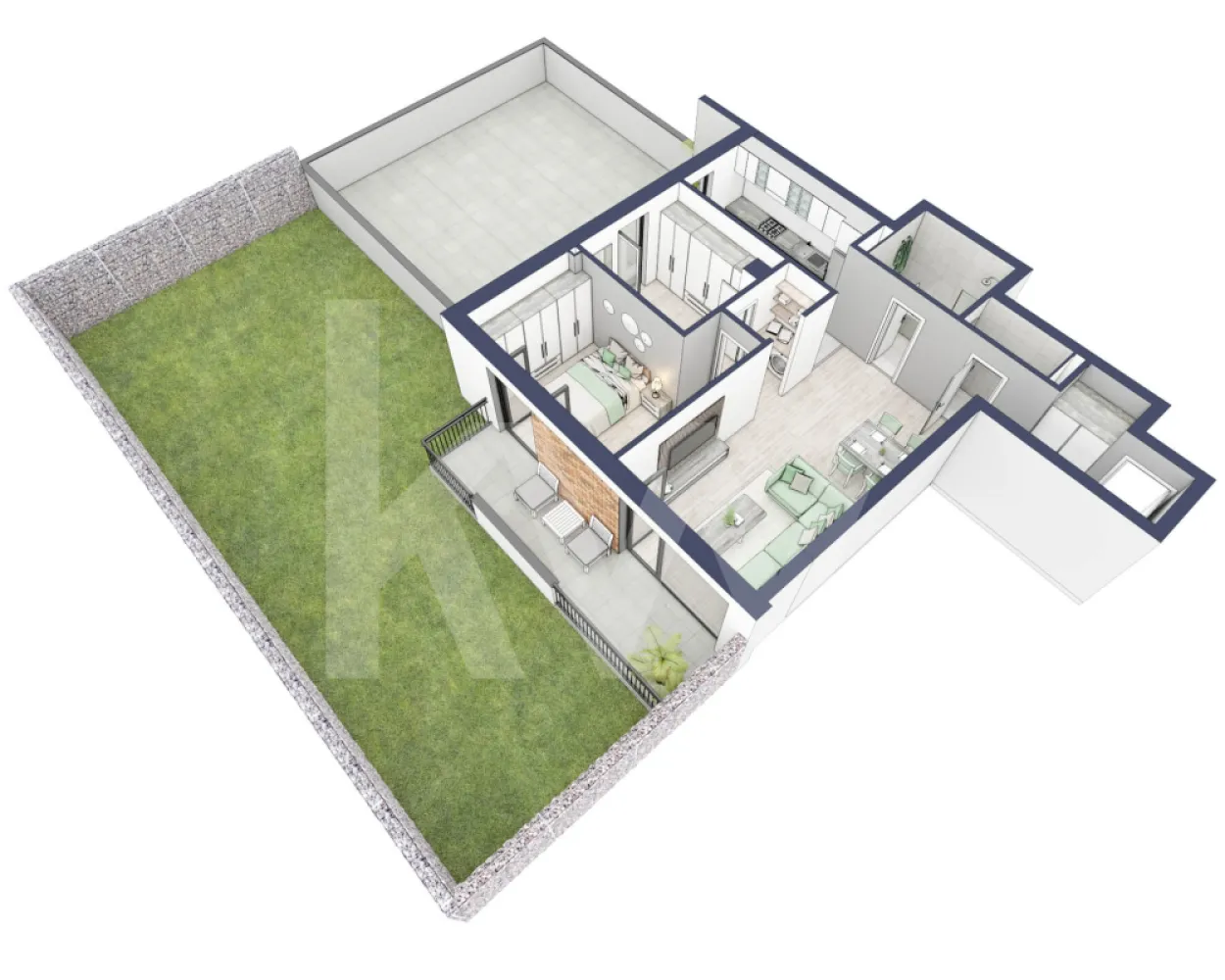 Apartament 3 camere, Parter, intabulare vara 2026 - Ești dornic/ă să faci o schimbare importantă în viața ta?

Fie că te gândești să iți schimbi domiciliul sau te afli la început de drum, îți propunem un imobil pentru un stil de viață modern, pe măsura așteptărilor tale.
Unde? Într-un ansamblu rezidențial demn de secolul XXI.

Compartimentare apartament:

Bucatarie - 8,9 m²
Living - 25,7 m²
Dormitor - 12,5 m²
Dormitor 2 - 8,8 m²
Baie - 4,7 m²
Baie 2 (WC) - 2,0 m²
Hol - 5,8 m²
Sas - 1,8 m²
Suprafata balcon - 11,7 m²
Terasa - 20,0 m²
Gradina - 61,0 m²

Apartamentul se predă la alb cu:
- prize și întrerupătoare 
- centrală termică Viessmann
- cronotermostat în fiecare cameră
- încălzire în pardoseală
- rulouri electrice la dormitoare.

Situată ​​în Zona Turnișor din Sibiu, viitoarea ta casă vine la pachet cu următoarele beneficii:
- spații verzi, zone de agrement, zone de fitness;
- loc pentru sport în aer liber, loc de joacă pentru copii; loc pentru grătar în apropierea pârâului;
- siguranță: bariere de intrare pentru a limita accesul doar la viitori proprietari în cadrul ansamblului;
- 2 căi de acces: una pe partea de Vest cu ajungere rapidă în zona Industială, Aeroport și autostradă și încă una pe Str. Ogorului către centrul orașului Sibiu;
- stand de biciclete;
- parcare subterană/supraterana
- posibilitate încărcare mașini electrice (în parcarea subterană);

Apartamentul despre care îți vorbesc are o suprafață utilă de 47,1 m², cu un balcon de 10,3 m² se predă la alb cu:
- prize și întrerupătoare 
- centrală termică Viessmann
- cronotermostat în fiecare cameră
- încălzire în pardoseală
- rulouri electrice la dormitoare.

 Modalitati de predare:
Preț: € 177.749 cu 21% TVA inclus. (intabulare vara 2026)
Apartamentul se vinde în stadiul de “alb avansat”.


Randările sunt doar niște exemple și pot fi diferite față de realitate. Nu răspundem pentru diferențele apărute.

Locurile de parcare sunt contra-cost și pot fi în parcarea supraterană (€ 5.084/loc de parcare) sau la subsol (€ 10.168/loc de parcare).
Modalități de plată: cash și credit ipotecar cu avans minim de 15%.

Așadar îți pune la dispoziţie o Asociaţie de Proprietari bine gestionată care se ocupă şi de întreţinerea clădirilor şi a spaţiilor verzi, pentru un aspect curat, modern, adecvat.

Informatii certificat energetic conform proiect:
a) clasa energetica B;
b) consumul total specific de energie primara: 126.00 kWh/m2an;
c) indicele de emisii echivalent CO_2: 26 kgCO2/m2an;
d) consum total specific de energie din surse regenerabile: 0 kWh/m2an.

Ce spui, ne vedem să-ți prezint în detaliu acest ansamblu?
Dacă da, contactează-mă la numărul afișat!