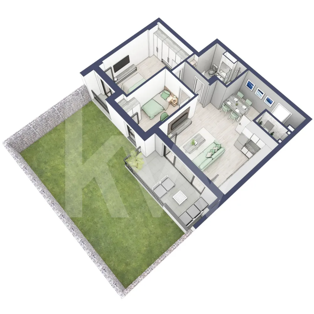 Apartament 3 camere, Parter, intabulare vara 2026 - Ești dornic/ă să faci o schimbare importantă în viața ta?

Fie că te gândești să iți schimbi domiciliul sau te afli la început de drum, îți propunem un imobil pentru un stil de viață modern, pe măsura așteptărilor tale.
Unde? Într-un ansamblu rezidențial demn de secolul XXI.

Compartimentare apartament:
Bucatarie + Living - 27,1 m²
Dormitor - 14,4 m²
Dormitor 2 - 9,1 m²
Baie - 5,5 m²
Baie 2 (WC) - 1,8 m²
Hol - 2,3 m²
Sas - 2,4 m²
Logie - 1,5 m²
Suprafata balcon - 16,2 m²
Gradina - 63,0 m²

Apartamentul se predă la alb cu:
- prize și întrerupătoare 
- centrală termică Viessmann
- cronotermostat în fiecare cameră
- încălzire în pardoseală
- rulouri electrice la dormitoare.

Situată ​​în Zona Turnișor din Sibiu, viitoarea ta casă vine la pachet cu următoarele beneficii:
- spații verzi, zone de agrement, zone de fitness;
- loc pentru sport în aer liber, loc de joacă pentru copii; loc pentru grătar în apropierea pârâului;
- siguranță: bariere de intrare pentru a limita accesul doar la viitori proprietari în cadrul ansamblului;
- 2 căi de acces: una pe partea de Vest cu ajungere rapidă în zona Industială, Aeroport și autostradă și încă una pe Str. Ogorului către centrul orașului Sibiu;
- stand de biciclete;
- parcare subterană/supraterana
- posibilitate încărcare mașini electrice (în parcarea subterană);

Apartamentul despre care îți vorbesc are o suprafață utilă de 47,1 m², cu un balcon de 10,3 m² se predă la alb cu:
- prize și întrerupătoare 
- centrală termică Viessmann
- cronotermostat în fiecare cameră
- încălzire în pardoseală
- rulouri electrice la dormitoare.

 Modalitati de predare:
Preț: € 155.969 cu 21% TVA inclus. (intabulare vara 2026)
Apartamentul se vinde în stadiul de “alb avansat”.


Randările sunt doar niște exemple și pot fi diferite față de realitate. Nu răspundem pentru diferențele apărute.

Locurile de parcare sunt contra-cost și pot fi în parcarea supraterană (€ 5.084/loc de parcare) sau la subsol (€ 10.168/loc de parcare).
Modalități de plată: cash și credit ipotecar cu avans minim de 15%.

Așadar îți pune la dispoziţie o Asociaţie de Proprietari bine gestionată care se ocupă şi de întreţinerea clădirilor şi a spaţiilor verzi, pentru un aspect curat, modern, adecvat.

Informatii certificat energetic conform proiect:
a) clasa energetica B;
b) consumul total specific de energie primara: 126.00 kWh/m2an;
c) indicele de emisii echivalent CO_2: 26 kgCO2/m2an;
d) consum total specific de energie din surse regenerabile: 0 kWh/m2an.

Ce spui, ne vedem să-ți prezint în detaliu acest ansamblu?
Dacă da, contactează-mă la numărul afișat!