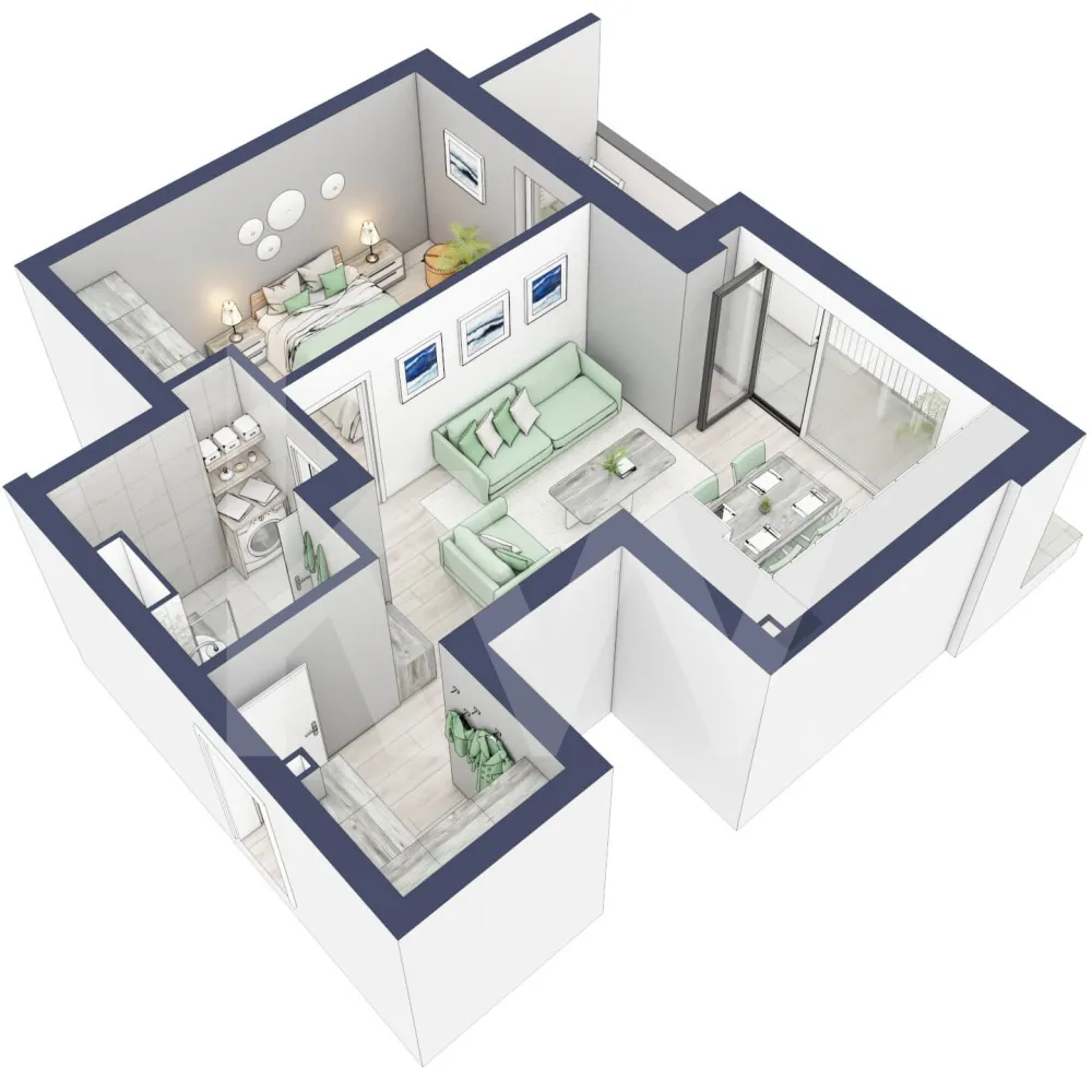 Apartament 2 camere, PARTER - Ești dornic/ă să faci o schimbare importantă în viața ta?

Fie că te gândești să iți schimbi domiciliul sau te afli la început de drum, îți propunem un imobil pentru un stil de viață modern, pe măsura așteptărilor tale.
Unde? Într-un ansamblu rezidențial demn de secolul XXI.

Apartamentul se predă la alb cu:
- prize și întrerupătoare 
- centrală termică Viessmann
- cronotermostat în fiecare cameră
- încălzire în pardoseală
- rulouri electrice la dormitoare.

Situată ​​în Zona Turnișor din Sibiu, viitoarea ta casă vine la pachet cu următoarele beneficii:
- spații verzi, zone de agrement, zone de fitness;
- loc pentru sport în aer liber, loc de joacă pentru copii; loc pentru grătar în apropierea pârâului;
- siguranță: bariere de intrare pentru a limita accesul doar la viitori proprietari în cadrul ansamblului;
- 2 căi de acces: una pe partea de Vest cu ajungere rapidă în zona Industială, Aeroport și autostradă și încă una pe Str. Ogorului către centrul orașului Sibiu;
- stand de biciclete;
- parcare subterană/supraterana
- posibilitate încărcare mașini electrice (în parcarea subterană);

Apartamentul despre care îți vorbesc are o suprafață utilă de 47,1 m², cu un balcon de 10,3 m² se predă la alb cu:
- prize și întrerupătoare 
- centrală termică Viessmann
- cronotermostat în fiecare cameră
- încălzire în pardoseală
- rulouri electrice la dormitoare.

 Modalitati de predare:
 Preț: € 122.089 cu 21% TVA inclus.  (intabulare vara 2026)
Apartamentul se vinde în stadiul de “alb avansat”.


Randările sunt doar niște exemple și pot fi diferite față de realitate. Nu răspundem pentru diferențele apărute.

Locurile de parcare sunt contra-cost și pot fi în parcarea supraterană (€ 5.084/loc de parcare) sau la subsol (€ 10.168/loc de parcare).
Modalități de plată: cash și credit ipotecar cu avans minim de 15%.

Așadar îți pune la dispoziţie o Asociaţie de Proprietari bine gestionată care se ocupă şi de întreţinerea clădirilor şi a spaţiilor verzi, pentru un aspect curat, modern, adecvat.

Informatii certificat energetic conform proiect:
a) clasa energetica B;
b) consumul total specific de energie primara: 126.00 kWh/m2an;
c) indicele de emisii echivalent CO_2: 26 kgCO2/m2an;
d) consum total specific de energie din surse regenerabile: 0 kWh/m2an.

Ce spui, ne vedem să-ți prezint în detaliu acest ansamblu?
Dacă da, contactează-mă la numărul afișat!