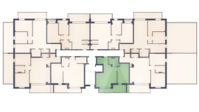 Apartament 2 camere, PARTER