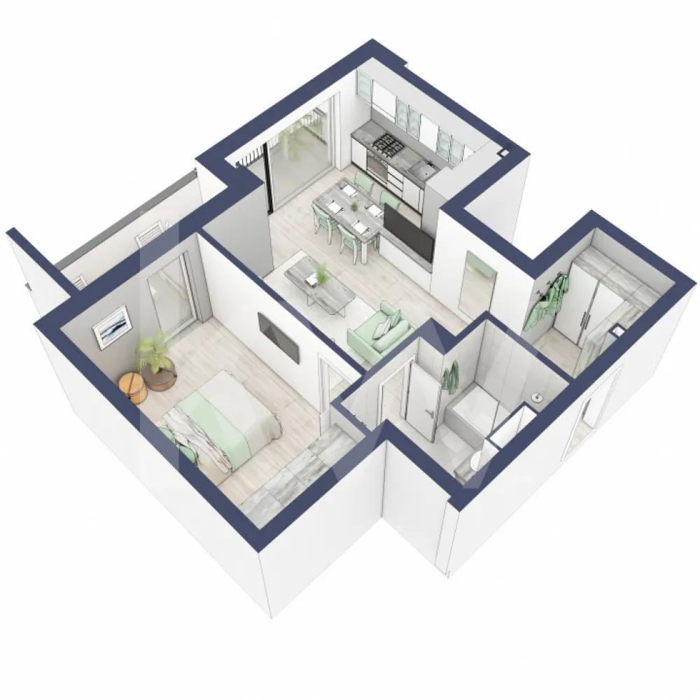 Apartament 2 camere - Nou - Etaj 1 - Terasa 10 mp - Ansamblu Privat - Ești dornic/ă să faci o schimbare importantă în viața ta?

Fie că te gândești să iți schimbi domiciliul sau te afli la început de drum, îți propunem un imobil pentru un stil de viață modern, pe măsura așteptărilor tale.
Unde? Într-un ansamblu rezidențial demn de secolul XXI.

Situată ​​în Zona Turnișor din Sibiu, viitoarea ta casă vine la pachet cu următoarele beneficii:
- spații verzi, zone de agrement, zone de fitness;
- loc pentru sport în aer liber, loc de joacă pentru copii; loc pentru grătar în apropierea pârâului;
- siguranță: bariere de intrare pentru a limita accesul doar la viitori proprietari în cadrul ansamblului;
- 2 căi de acces: una pe partea de Vest cu ajungere rapidă în zona Industială, Aeroport și autostradă și încă una pe Str. Ogorului către centrul orașului Sibiu;
- stand de biciclete;
- parcare subterană;
- posibilitate încărcare mașini electrice (în parcarea subterană);

Apartamentul despre care îți vorbesc are o suprafață utilă de 47,4 mp, un balcon de 10,3 mp, se predă la alb cu:
 - prize și întrerupătoare 
 - centrală termică Viessmann
 - cronotermostat în fiecare cameră
 - încălzire în pardoseală
 - rulouri electrice la dormitoare.

 Preț: € 122.089 cu 21% TVA inclus.
Modalitati de predare: 
Apartamentul se vinde în stadiul de “la alb”.
Randările sunt doar niște exemple și pot fi diferite față de realitate. Nu răspundem pentru diferențele apărute.

Locurile de parcare sunt contra-cost și pot fi în parcarea supraterană (€ 5.000/loc de parcare) sau la subsol (€ 10.000/loc de parcare).

Loc de parcare: contra cost inclus in pret

Așadar îți pune la dispoziţie o Asociaţie de Proprietari bine gestionată care se ocupă şi de întreţinerea clădirilor şi a spaţiilor verzi, pentru un aspect curat, modern, adecvat.

Informatii certificat energetic conform proiect:
a) clasa energetica B;
b) consumul total specific de energie primara: 126 kWh/m2an;
c) indicele de emisii echivalent CO_2: 26 kgCO2/m2an;
d) consum total specific de energie din surse regenerabile: 0 kWh/m2an.

Ce spui, ne vedem să-ți prezint în detaliu acest ansamblu?
Dacă da, contactează-mă la numărul afișat!