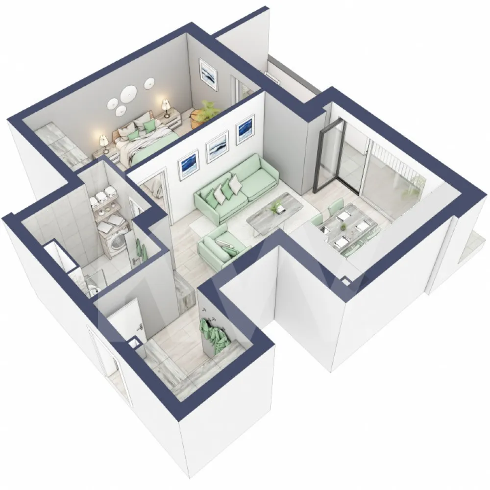 Apartament 2 camere - Nou - Etaj 1 - Terasa 10 mp - Ansamblu Privat - Ești dornic/ă să faci o schimbare importantă în viața ta?

Fie că te gândești să iți schimbi domiciliul sau te afli la început de drum, îți propunem un imobil pentru un stil de viață modern, pe măsura așteptărilor tale.
Unde? Într-un ansamblu rezidențial demn de secolul XXI.

Situată ​​în Zona Turnișor din Sibiu, viitoarea ta casă vine la pachet cu următoarele beneficii:
- spații verzi, zone de agrement, zone de fitness;
- loc pentru sport în aer liber, loc de joacă pentru copii; loc pentru grătar în apropierea pârâului;
- siguranță: bariere de intrare pentru a limita accesul doar la viitori proprietari în cadrul ansamblului;
- 2 căi de acces: una pe partea de Vest cu ajungere rapidă în zona Industială, Aeroport și autostradă și încă una pe Str. Ogorului către centrul orașului Sibiu;
- stand de biciclete;
- parcare subterană;
- posibilitate încărcare mașini electrice (în parcarea subterană);

Apartamentul despre care îți vorbesc are o suprafață utilă de 47,4 mp, un balcon de 10,3 mp, se predă la alb cu:
 - prize și întrerupătoare 
 - centrală termică Viessmann
 - cronotermostat în fiecare cameră
 - încălzire în pardoseală
 - rulouri electrice la dormitoare.

 Preț: € 122.089 cu 21% TVA inclus.
Modalitati de predare: 
Apartamentul se vinde în stadiul de “la alb”.
Randările sunt doar niște exemple și pot fi diferite față de realitate. Nu răspundem pentru diferențele apărute.

Locurile de parcare sunt contra-cost și pot fi în parcarea supraterană (€ 5.000/loc de parcare) sau la subsol (€ 10.000/loc de parcare).

Loc de parcare: contra cost inclus in pret

Așadar îți pune la dispoziţie o Asociaţie de Proprietari bine gestionată care se ocupă şi de întreţinerea clădirilor şi a spaţiilor verzi, pentru un aspect curat, modern, adecvat.

Informatii certificat energetic conform proiect:
a) clasa energetica B;
b) consumul total specific de energie primara: 126 kWh/m2an;
c) indicele de emisii echivalent CO_2: 26 kgCO2/m2an;
d) consum total specific de energie din surse regenerabile: 0 kWh/m2an.

Ce spui, ne vedem să-ți prezint în detaliu acest ansamblu?
Dacă da, contactează-mă la numărul afișat!