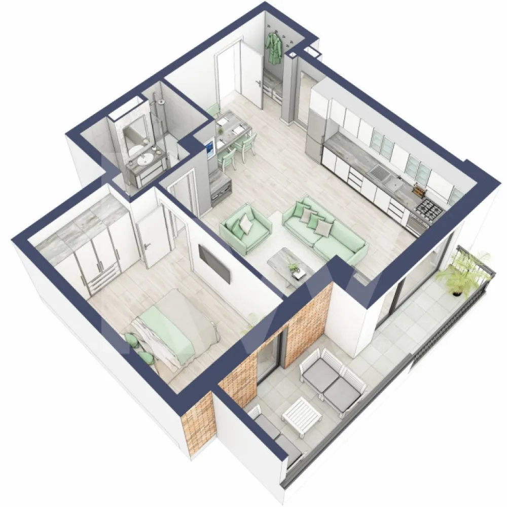 Apartament 2 camere - Nou - Etaj 1 - Ansamblu Privat - Ești dornic/ă să faci o schimbare importantă în viața ta?

Fie că te gândești să iți schimbi domiciliul sau te afli la început de drum, îți propunem un imobil pentru un stil de viață modern, pe măsura așteptărilor tale.
Unde? Într-un ansamblu rezidențial demn de secolul XXI.

Situată ​​în Zona Turnișor din Sibiu, viitoarea ta casă vine la pachet cu următoarele beneficii:
- spații verzi, zone de agrement, zone de fitness;
- loc pentru sport în aer liber, loc de joacă pentru copii; loc pentru grătar în apropierea pârâului;
- siguranță: bariere de intrare pentru a limita accesul doar la viitori proprietari în cadrul ansamblului;
- 2 căi de acces: una pe partea de Vest cu ajungere rapidă în zona Industială, Aeroport și autostradă și încă una pe Str. Ogorului către centrul orașului Sibiu;
- stand de biciclete;
- parcare subterană;
- posibilitate încărcare mașini electrice (în parcarea subterană);

Apartamentul despre care îți vorbesc are o suprafață utilă de 52,6 mp: Bucatarie + Living - 27,0 m², Dormitor - 13,8 m², Baie - 5,4 m², Hol - 6,4 m², Suprafata balcon - 10,3 m², se predă la alb cu:
 - prize și întrerupătoare 
 - centrală termică Viessmann
 - cronotermostat în fiecare cameră
 - încălzire în pardoseală
 - rulouri electrice la dormitoare.

 Modalitati de predare:
Preț cu cota TVA 9% și finisaje incluse € 129.143	
Preț cu cota TVA 19% inclus € 130.781
	
- cu 9% TVA:
Apartamentul se vinde în stadiul de “la cheie”, echipat cu: pereți finisați cu vopsea albă, faianță, gresie, parchet, uși interioare, vas WC, lavoar cu chiuvetă și baterie. Bugetul de finisaje incluse este de € 8.580 + TVA.
- cu 19% TVA:
Apartamentul se vinde în stadiul de “la alb”.
Randările sunt doar niște exemple și pot fi diferite față de realitate. Nu răspundem pentru diferențele apărute.

Locurile de parcare sunt contra-cost și pot fi în parcarea supraterană (€ 5.000/loc de parcare) sau la subsol (€ 10.000/loc de parcare).

Așadar îți pune la dispoziţie o Asociaţie de Proprietari bine gestionată care se ocupă şi de întreţinerea clădirilor şi a spaţiilor verzi, pentru un aspect curat, modern, adecvat.

Informatii certificat energetic conform proiect:
a) clasa energetica B;
b) consumul total specific de energie primara: 126 kWh/m2an;
c) indicele de emisii echivalent CO_2: 26 kgCO2/m2an;
d) consum total specific de energie din surse regenerabile: 0 kWh/m2an.

Ce spui, ne vedem să-ți prezint în detaliu acest ansamblu?
Dacă da, contactează-mă la numărul afișat!