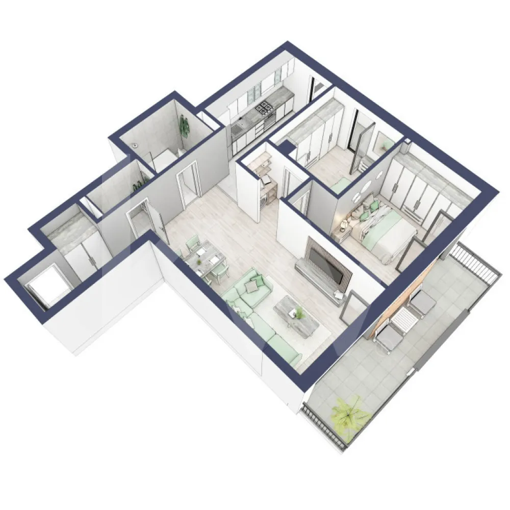 Apartament 3 camere - 2 bai - Terasa 11 mp + Balcon - Ești dornic/ă să faci o schimbare importantă în viața ta?

Fie că te gândești să iți schimbi domiciliul sau te afli la început de drum, îți propunem un imobil pentru un stil de viață modern, pe măsura așteptărilor tale.
Unde? Într-un ansamblu rezidențial demn de secolul XXI.

Situată ​​în Zona Turnișor din Sibiu, viitoarea ta casă vine la pachet cu următoarele beneficii:
- spații verzi, zone de agrement, zone de fitness;
- loc pentru sport în aer liber, loc de joacă pentru copii; loc pentru grătar în apropierea pârâului;
- siguranță: bariere de intrare pentru a limita accesul doar la viitori proprietari în cadrul ansamblului;
- 2 căi de acces: una pe partea de Vest cu ajungere rapidă în zona Industială, Aeroport și autostradă și încă una pe Str. Ogorului către centrul orașului Sibiu;
- stand de biciclete;
- parcare subterană/supraterana
- posibilitate încărcare mașini electrice (în parcarea subterană);

Apartamentul despre care îți vorbesc are o suprafață utilă de 70,3 mp, o terasă de  11,7 mp + un balcon de 3,4 mp, se predă la alb cu:
 - prize și întrerupătoare 
 - centrală termică Viessmann
 - cronotermostat în fiecare cameră
 - încălzire în pardoseală
 - rulouri electrice la dormitoare.

 Modalitati de predare:

Preț: € 153.391 cu 19% TVA inclus.
Apartamentul se vinde în stadiul de “alb avansat”.

Randările sunt doar niște exemple și pot fi diferite față de realitate. Nu răspundem pentru diferențele apărute.

Locurile de parcare sunt contra-cost și pot fi în parcarea supraterană (€ 5.000/loc de parcare) sau la subsol (€ 10.000/loc de parcare).
Modalități de plată: cash și credit ipotecar cu avans minim de 15%.

Așadar îți pune la dispoziţie o Asociaţie de Proprietari bine gestionată care se ocupă şi de întreţinerea clădirilor şi a spaţiilor verzi, pentru un aspect curat, modern, adecvat.

Informatii certificat energetic conform proiect:
a) clasa energetica B;
b) consumul total specific de energie primara: 126 kWh/m2an;
c) indicele de emisii echivalent CO_2: 26 kgCO2/m2an;
d) consum total specific de energie din surse regenerabile: 0 kWh/m2an.

Ce spui, ne vedem să-ți prezint în detaliu acest ansamblu?
Dacă da, contactează-mă la numărul afișat!