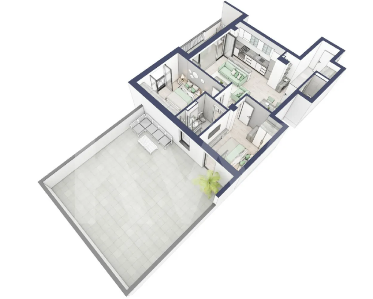 Apartament 3 camere - 2 bai - Terasa 40 mp + Balcon - Ești dornic/ă să faci o schimbare importantă în viața ta?

Fie că te gândești să iți schimbi domiciliul sau te afli la început de drum, îți propunem un imobil pentru un stil de viață modern, pe măsura așteptărilor tale.
Unde? Într-un ansamblu rezidențial demn de secolul XXI.

Situată ​​în Zona Turnișor din Sibiu, viitoarea ta casă vine la pachet cu următoarele beneficii:
- spații verzi, zone de agrement, zone de fitness;
- loc pentru sport în aer liber, loc de joacă pentru copii; loc pentru grătar în apropierea pârâului;
- siguranță: bariere de intrare pentru a limita accesul doar la viitori proprietari în cadrul ansamblului;
- 2 căi de acces: una pe partea de Vest cu ajungere rapidă în zona Industială, Aeroport și autostradă și încă una pe Str. Ogorului către centrul orașului Sibiu;
- stand de biciclete;
- parcare subterană/supraterana
- posibilitate încărcare mașini electrice (în parcarea subterană);

Apartamentul despre care îți vorbesc are o suprafață utilă de 68,1 mp, o terasă de  40 mp + un balcon de 11,8 mp, se predă la alb cu:
 - prize și întrerupătoare 
 - centrală termică Viessmann
 - cronotermostat în fiecare cameră
 - încălzire în pardoseală
 - rulouri electrice la dormitoare.

 Modalitati de predare:
Preț: € 177.310 cu 19% TVA inclus.
Apartamentul se vinde în stadiul de “alb avansat”.

Randările sunt doar niște exemple și pot fi diferite față de realitate. Nu răspundem pentru diferențele apărute.

Locurile de parcare sunt contra-cost și pot fi în parcarea supraterană (€ 5.000/loc de parcare) sau la subsol (€ 10.000/loc de parcare).
Modalități de plată: cash și credit ipotecar cu avans minim de 15%.

Așadar îți pune la dispoziţie o Asociaţie de Proprietari bine gestionată care se ocupă şi de întreţinerea clădirilor şi a spaţiilor verzi, pentru un aspect curat, modern, adecvat.

Informatii certificat energetic conform proiect:
a) clasa energetica B;
b) consumul total specific de energie primara: 126 kWh/m2an;
c) indicele de emisii echivalent CO_2: 26 kgCO2/m2an;
d) consum total specific de energie din surse regenerabile: 0 kWh/m2an.

Ce spui, ne vedem să-ți prezint în detaliu acest ansamblu?
Dacă da, contactează-mă la numărul afișat!