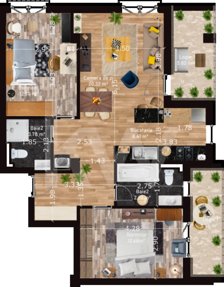 Apartament cartier Turnisor - bloc cu lift - Va oferim spre vanzare acest apartament situat intr-un ansamblu nou din cartierul Turnișor din Sibiu. 

Acesta prezintă multiple avantaje:

ansamblu rezidential nou, blocuri cu lift, boxe si garaj
boxa la subsol inclusa in pret in functie de disponibilitate
numeroase spatii verzi in zona
locuri de joaca pentru copii
apartamente izolate termic si fonic cu materiale specifice – caramida Cemacon (confort termic si acustic ridicat, protectie ridicata la incendii, reduce riscul aparitiei igrasiei si mucegaiului) –
clasa energetica A
incalzire in pardoseala
locatie buna, aproape de zona de Vest a orasului si de Aeroportul Sibiu
priveliste panoramica asupra orasului
adapost A.L.A.
cai de acces asfaltate si illuminate

Apartamentele se predau finisate la cheie -  cu excepția celor care costă peste 120.000 euro + TVA. Acestea se vor preda la alb.

Loc de parcare: In pretul apartamentelor de vanzare in Sibiu este inclus si un loc de parcare. Contra cost, clientii pot achizitiona un garaj subteran.

Moduri de plata: Plata se poate face atat din surse proprii, cat si cu ajutorul unui credit. Apartamentele au clasa energetica A si pot fi achizitionate prin intermediul programului bancar Casa Verde.

Clasa energetica A reprezinta eficienta maxima a unei locuinte, avand ca avantaje atat dobanzi bancare mai mici, cat si costuri reduse la utilitati.

Pentru detalii si vizionari nu ezitati sa ne contactati.