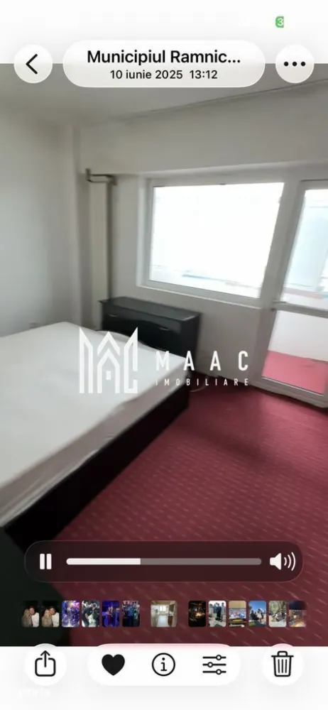 Apartament 4 camere | 2 balcoane | 93 mp | - MAAC Imobiliare vă propune spre vânzare un apartament generos cu 4 camere, situat pe Calea lui Traian, într-o zonă bine conectată și apreciată din Râmnicu Vâlcea, cu acces facil către principalele puncte de interes ale orașului.
Cu o suprafață totală de aproximativ 93 mp, inclusiv balcoanele, această proprietate oferă spațiu, funcționalitate și o compartimentare ideală pentru o familie numeroasă.
Caracteristici principale:
Apartament cu 4 camere
Suprafață totală: aproximativ 93 mp
Etaj 4
2 băi
2 balcoane
Centrală termică proprie pe gaz
Compartimentare:
Living
3 dormitoare
Bucătărie
2 băi
Hol generos
2 balcoane
Dotări:
Centrală termică proprie
Compartimentare practică și spațioasă
Multiple spații exterioare prin cele 2 balcoane
Apartament luminos, cu expunere pe ambele părți ale imobilului.
Avantaje:
Poziționare excelentă pe Calea lui Traian
Două camere și două balcoane cu vedere către zona Hanul Haiducilor
Două camere și un balcon orientate către curtea interioară
Curte interioară cu locuri de parcare pentru riverani, acces pe bază de ecuson emis de Primărie
Compartimentare ideală pentru familii
Ventilație și lumină naturală datorită orientării pe două laturi
Acces rapid către magazine, școli, farmacii și mijloace de transport
Prin suprafața generoasă, cele două băi și cele trei balcoane, această proprietate reprezintă o alegere excelentă pentru cei care caută confort și funcționalitate într-o zonă consacrată a orașului.
Pentru informații suplimentare și programarea unei vizionări, echipa MAAC Imobiliare vă stă la dispoziție.ID 3187978