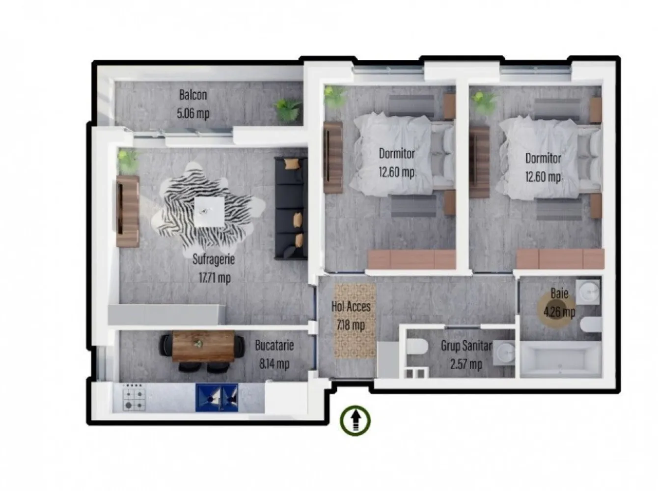 Apartament 3 camere decomandat - Militari Residence - TVA INCLUS !! Comision 0% DIRECT DEZVOLTATOR! Se oferă spre vânzare un apartament cu 3 camere decomandat, situat în zona Militari Residence, pe strada Tineretului nr. 35. Acest apartament modern, situat la un etaj intermediar, oferă o compartimentare practică și o suprafață utilă de aproximativ 70 mp, fiind ideal pentru familii sau pentru cei care își doresc un spațiu generos și confortabil. Caracteristici principale: - Tip apartament: Decomandat, 3 camere; - Suprafață utilă: Aproximativ 70 mp; - Localizare: Militari Residence, strada Tineretului nr. 35; - Etaj: Intermediar (avantaj termic și mai puțină expunere la zgomot); - Stadiu construcție: În dezvoltare; - Termen estimat de finalizare: luna martie 2026. Apartamentul beneficiază de toate facilitățile unui cartier modern: acces facil la mijloace de transport, spații comerciale, școli, grădinițe și zone de agrement. În plus, Militari Residence este cunoscut pentru comunitatea prietenoasă și infrastructura bine dezvoltată. Pentru detalii suplimentare sau programarea unei vizionări, nu ezitați să ne contactați! }}
