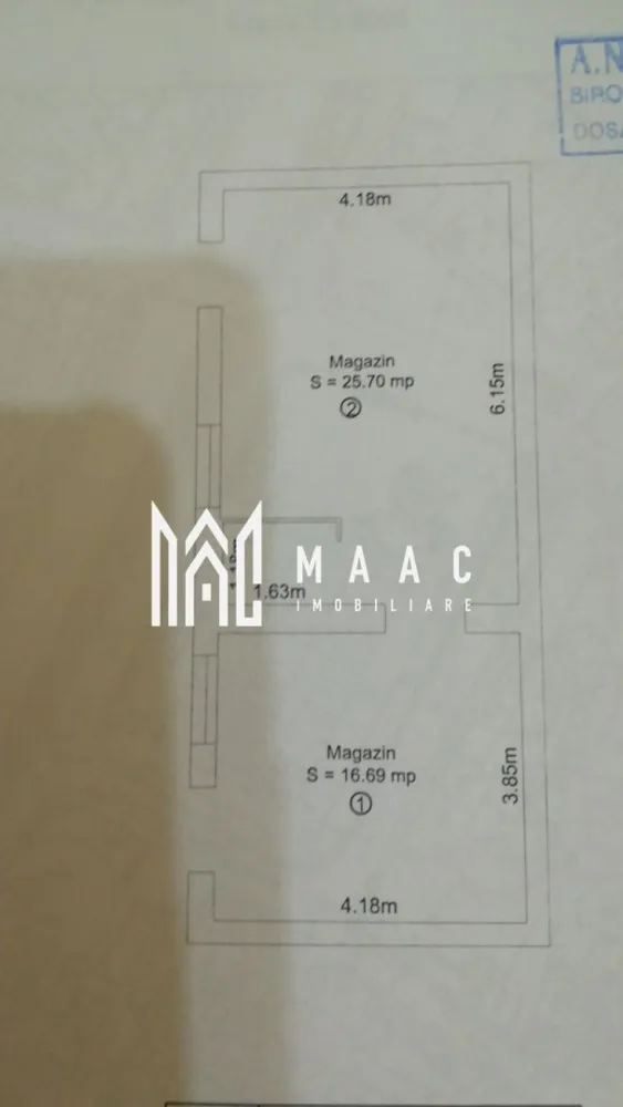 Spatiu comercial cu chiriasi | Zona Centrala | Acces stradal