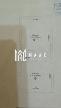 Spatiu comercial cu chiriasi | Zona Centrala | Acces stradal