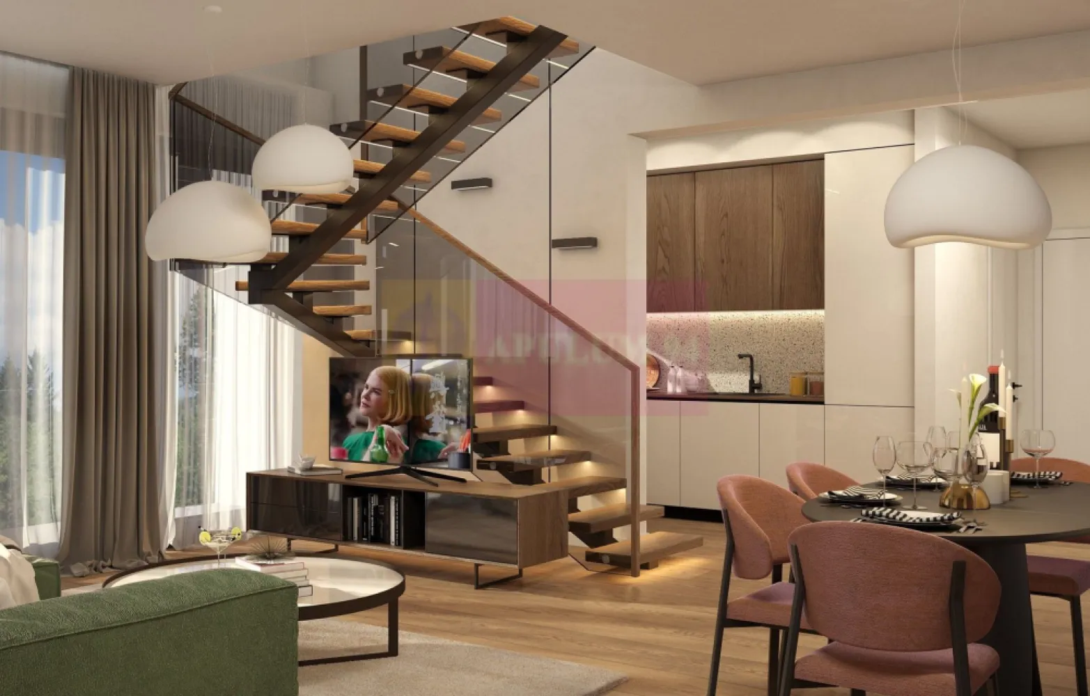 Apartament cu 3 camere cu finisaje de LUX in Sinaia la etaj + mansarda - Agentia Imobiliara Mervani va propune un apartament cu 3 camere cu scara interioara (etaj + mansarda) cu finisaje de lux.
Mai multe fotografii gasiti la Agentia Imbiliara Mervani.

PLAN DE ACHIZIȚIE
Avans 30% și diferența în etape.
Finalizare proiect in anul 2026.