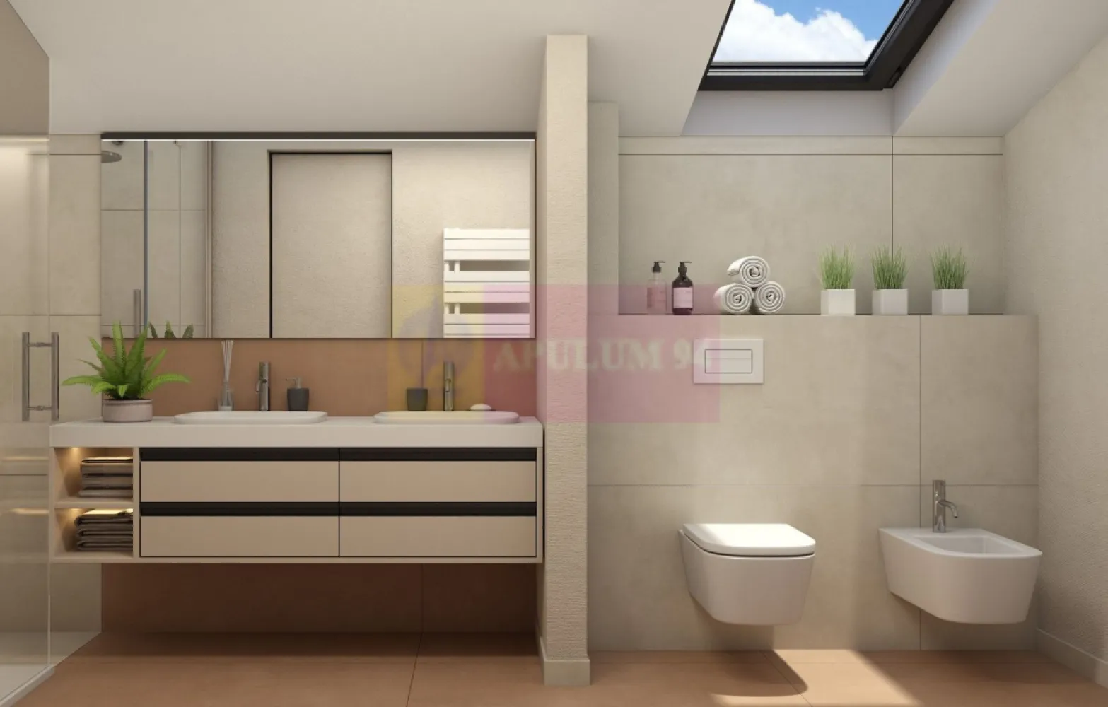 Apartament cu 3 camere cu finisaje de LUX in Sinaia la etaj + mansarda