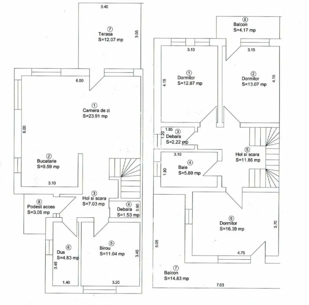 Casa 4 dormitoare, 2 bai - Sibiu, Cisnadioara