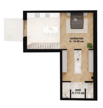 Apartament nou, 2 camere, 261 500 Euro. Comision 0.