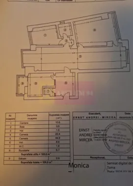 Vanzare apartament 4 camere – Zona Unirii Splai vav Magazinul Unirii