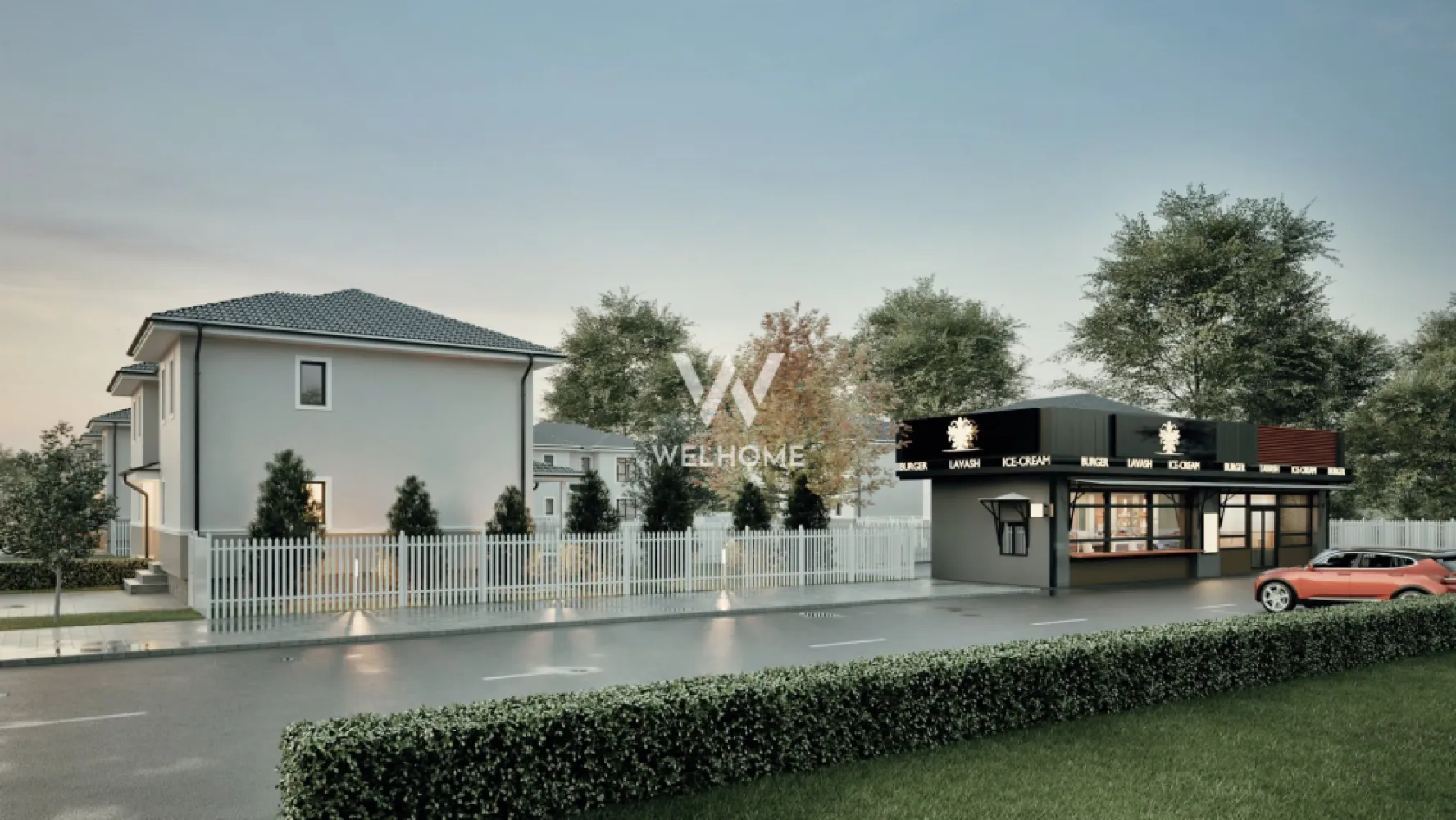 Casa tip duplex - 300 mp teren - Sura Mica - Situat într-un ansamblul rezidențial nou cu 100 de case, tip duplex si individuale, la doar câteva minute de Sibiu, acest duplex poate deveni acasă pentru tine. - Suprafata utila: 115 mp - Suprafata teren: 300 mp, curte libera: 210 mp - La parter: living, bucatarie, baie, camara, iesire pe terasa de 12 mp - La etaj: 3 dormitoare, unul cu baie proprie, baie, casa scarii. - Pod de 65 mp - Predare LA ALB la INTERIOR: Pereți tencuiți, gletuiți, plus strat de amorsă, pardoseli cu șapă mecanizată, instalații electrice, tablou electric curenți tari și curenți slabi, instalație sanitară completă, fără obiecte sanitare, centrală termică Ariston de 24 kW, încălzire în pardoseală Uponor, infrastructură cablată pentru termostate, ușă la intrare. - Casa se preda LA CHEIE la EXTERIOR: Fațade cu tencuială decorativă, tâmplărie din PVC cu 3 foi de sticlă și profil de 5 camere, glafuri la geamuri, pe exterior, contoare de utilități montate la limita de proprietate (apometru, electric, gaz), gard alb în stil american, cu poartă de acces pietonală, 2 locuri de parcare pavate cu dale din beton - în fața casei, alei și trotuare amenajate în jurul fiecărei locuințe. Caracteristici constructie: Cadre din beton armat, zidărie portantă din cărămidă de 25 cm și compartimentări din cărămidă de 11,5 / 25 cm, duplexurile au perete dublu din cărămidă de 25 cm, cu strat termoizolant între unități, termoizolație cu polistiren de 15 cm, planșeu din beton inclusiv între etajul 1 și pod, acoperiș tip șarpantă din lemn, cu învelitoare din țiglă ceramică gri, terasă acoperită cu țiglă ceramică gri. Programeaza o vizionare! Pret: 163.000 euro + Tva * Se accepta plata cu credit ipotecar cu avans minim 25%. * Se accepta si plata cu criptomonede. }}