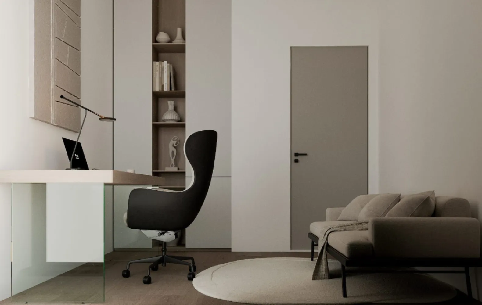 Apartament 4 camere cu terasă de 45.55 mp