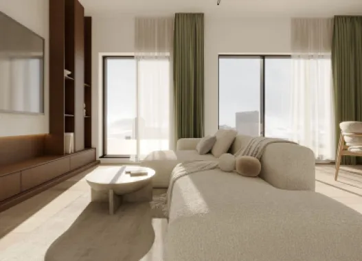 Apartament 4 camere cu terasă de 97.7 mp