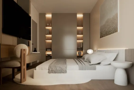 Apartament 4 camere cu terasă de 49 mp