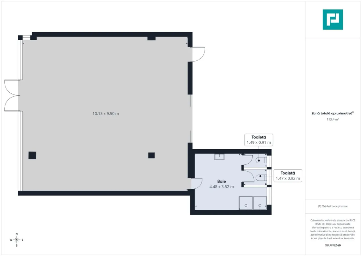 Spațiu comercial 113mp - Frumos Renovat - Cantemir