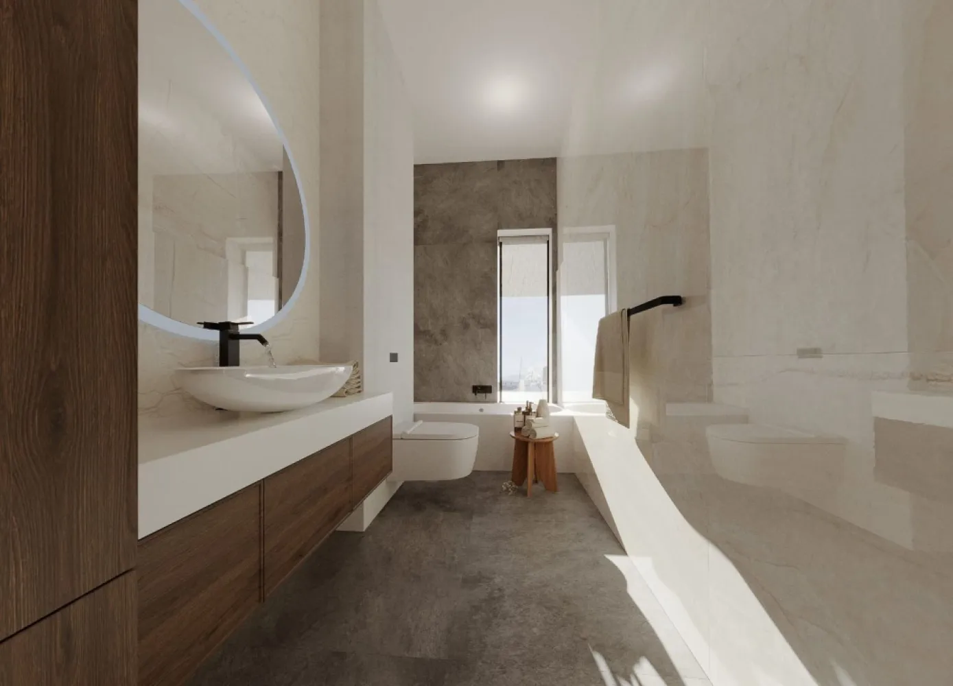 Apartament 4 camere cu terasă de 45 mp