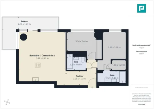 Apartament 3 camere | High-End | Prima închiriere