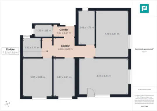 Apartament 3 camere cu curte proprie în Giroc
