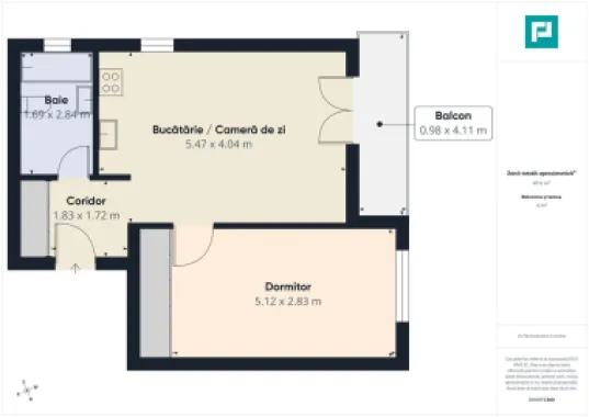 Apartament 2 camere complet mobilat in Chișoda