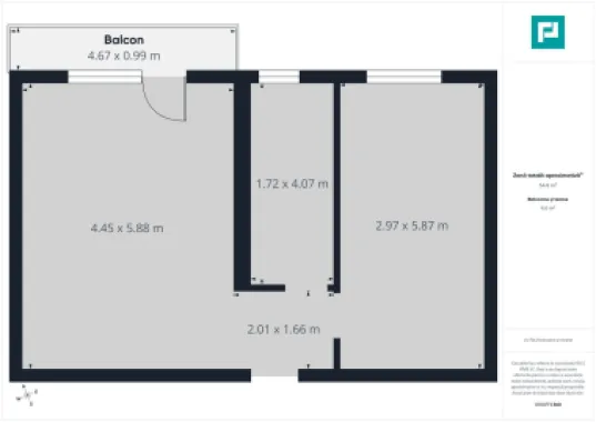 Apartament 2 camere la gri – Giroc