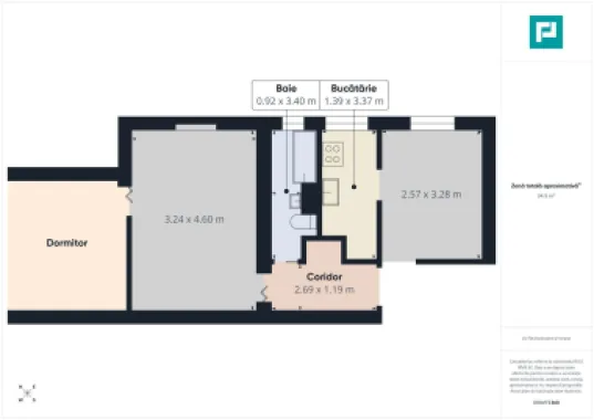 Apartament cu 3 camere tip X, Str. Feldioarei