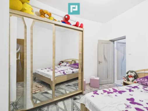 Două case, curte mare, lângă Castelul Corvinilor