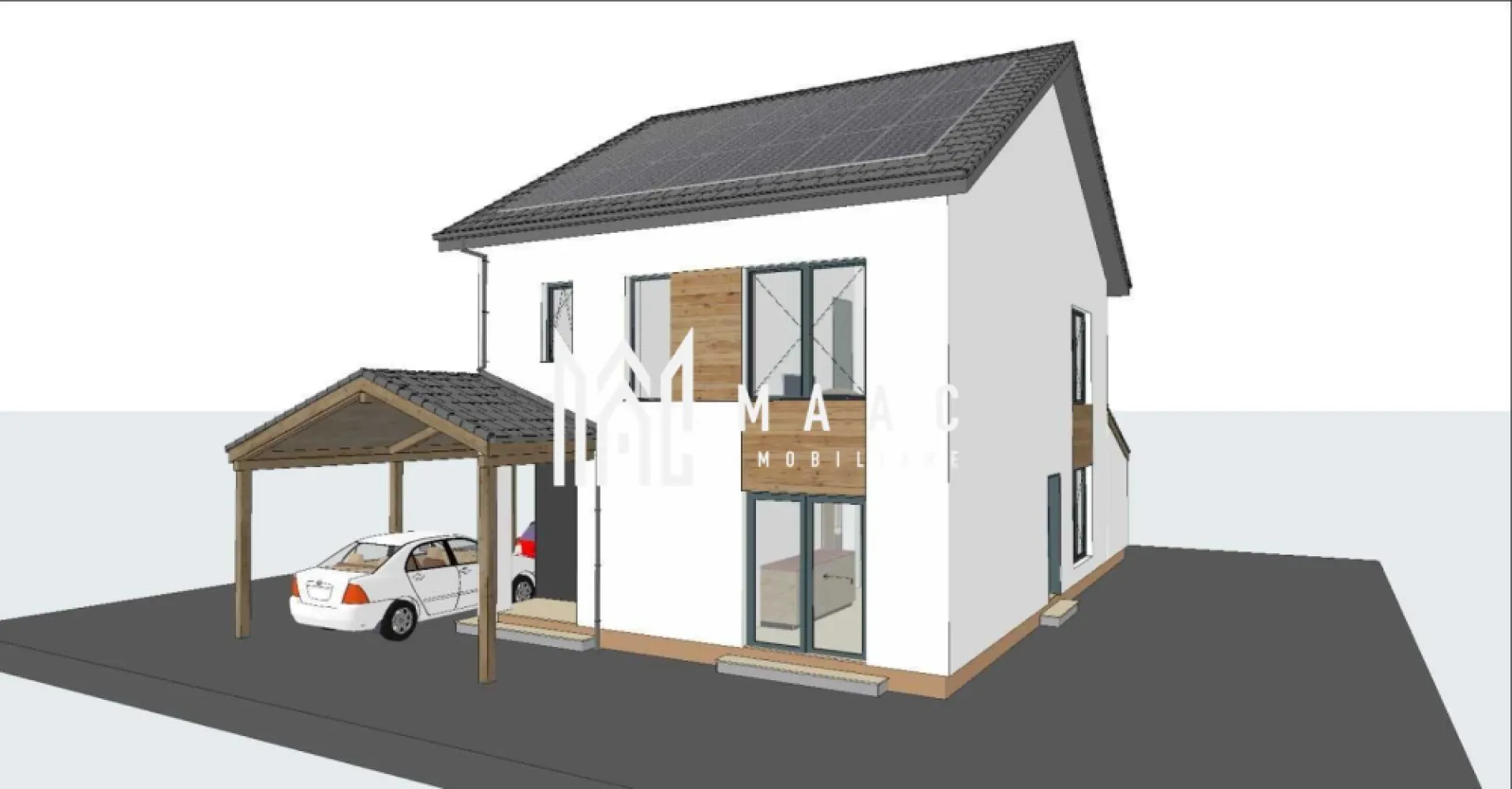 Casă individuală | 130MPU | Parter+Etaj | Șura Mică - MAAC-imobiliare vă propune spre vânzare o casă individuală de lux superbă , într-o zonă liniștită, construită pe un teren generos de 500 mp, structură solidă din cărămidă de 30 cm, izolată exterior cu polistiren de 15 cm ,ferestre termopan cu geam triplu, profil PVC cu 7 camere, și o camera tehnică de 3.61 mp. Compartimentarea este practică și bine gândită: La parter se află: -livingul cu bucătăria open-space - 1 baie Iar la etaj: -3 dormitoare -dressing -1 baie Se predă nemobilată, la Alb, termen estimat finalizare martie 2026. Casa este ridicata, izolată si cu geamuri puse la data postarii anuntului. Beneficiază de pompă de căldură Daikin și panouri fotovoltaice de 10,5 kW, oferind un confort sporit și costuri reduse de întreținere. Acces facil către municipiul Sibiu, în apropierea școlii și a altor puncte de interes din localitate. O alegere excelentă pentru cei care caută calitate si economie pe termen lung! Pentru vizionări sau alte detalii contactează-ne și specifică ID:CP2858101 (codul proprietății) }}