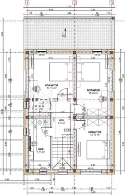 Casă individuală | 130MPU | Parter+Etaj | Șura Mică