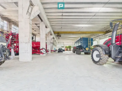 Complex industrial cu hale și teren în Orțișoara