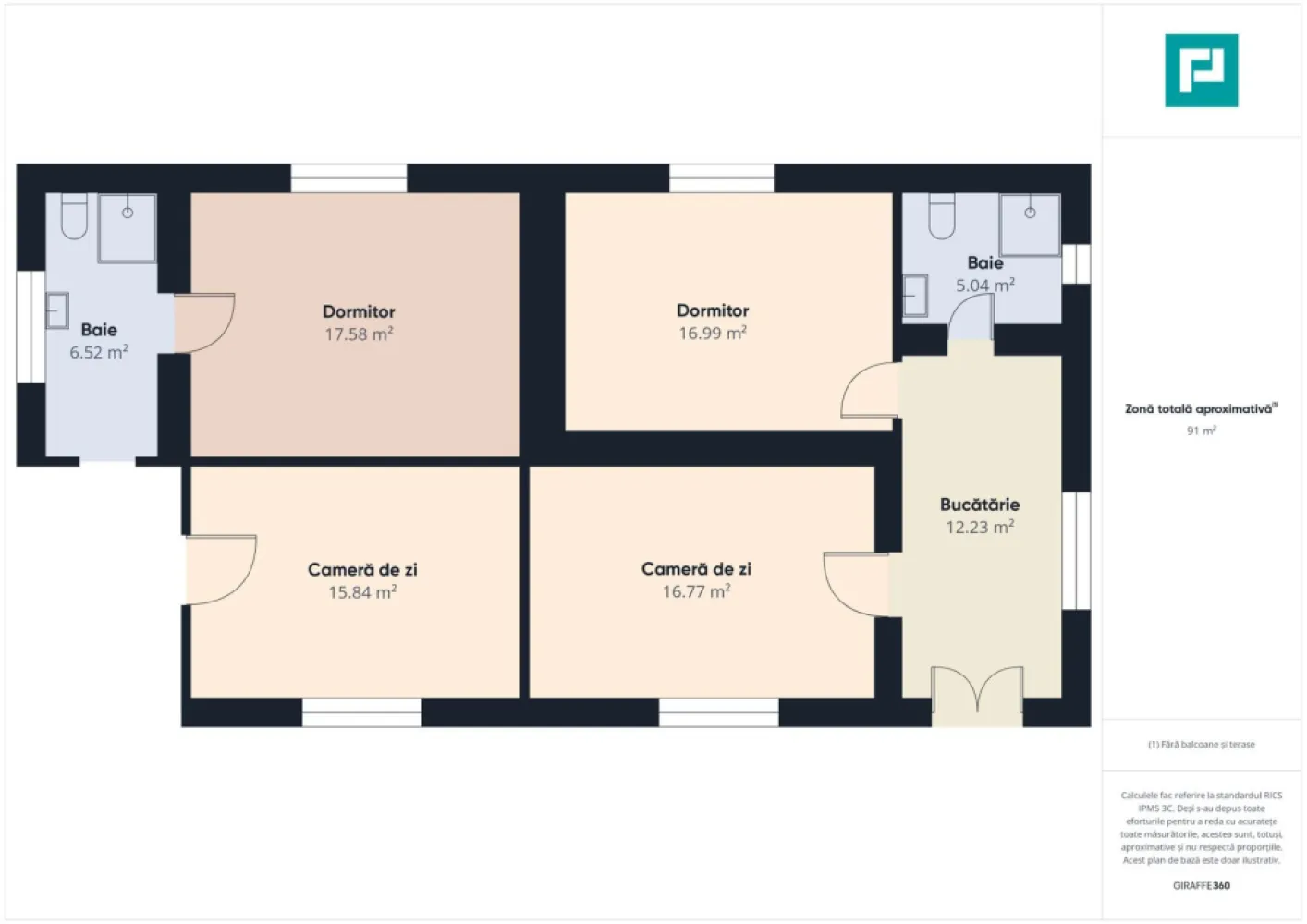 Casă individuală cu 4 camere în Sânandrei (Timiș)