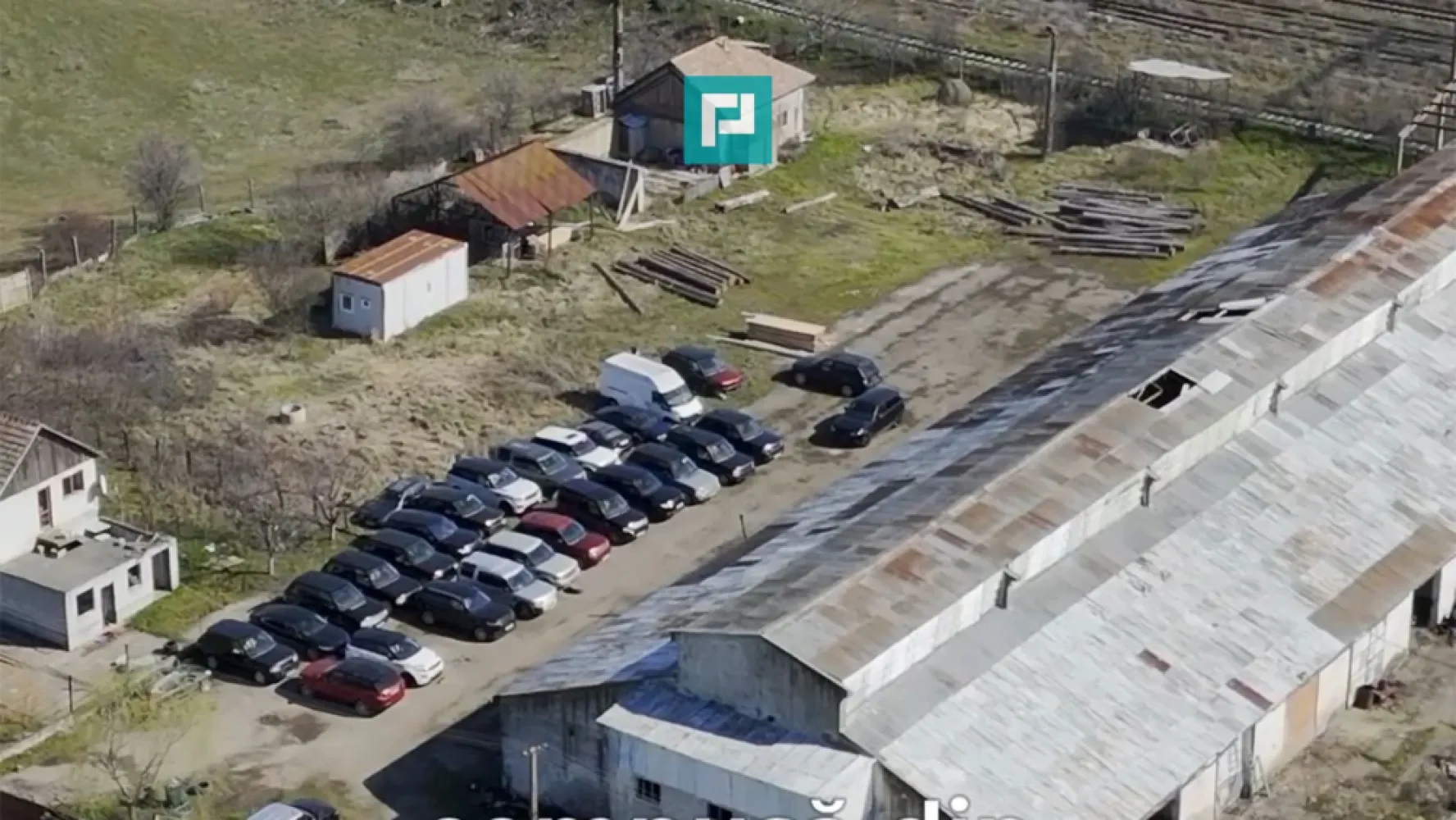 Spațiu industrial, rampă și acces la calea ferată